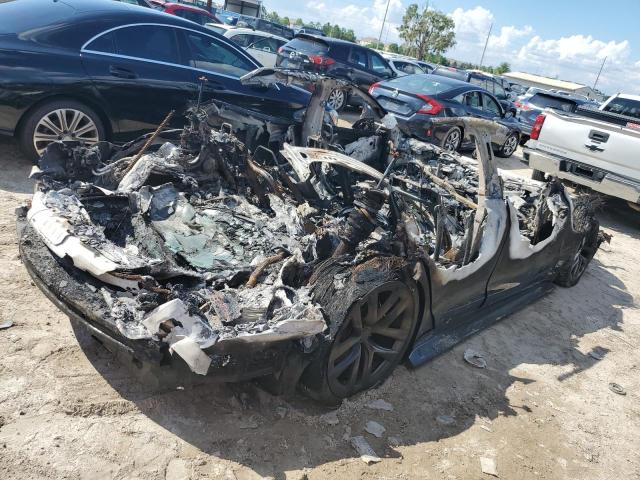 5YJSA1E65NF462054 - 2022 TESLA MODEL S BLACK photo 3