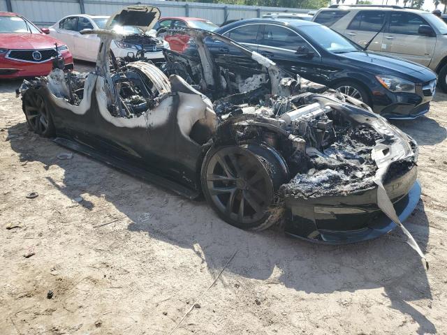 5YJSA1E65NF462054 - 2022 TESLA MODEL S BLACK photo 4