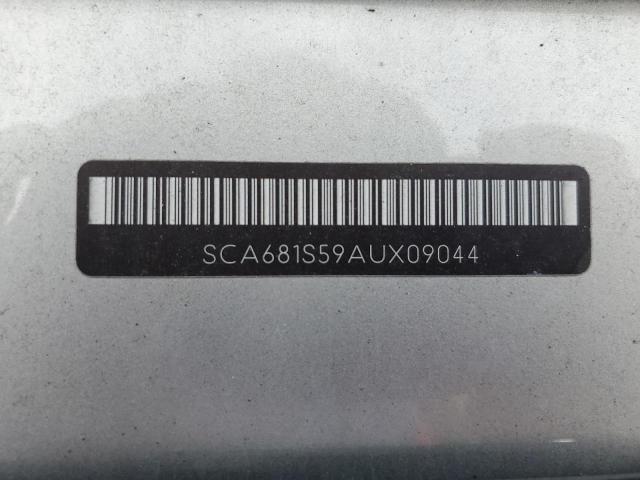 SCA681S59AUX09044 - 2010 ROLLS-ROYCE PHANTOM ვერცხლისფერი ფოტო 12