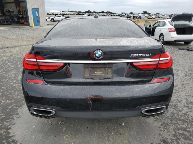 WBA7F0C55GGM20582 - 2016 BMW 750 I BLACK photo 6