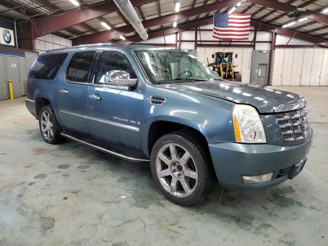 1GYFK26249R143416 - 2009 CADILLAC ESCALADE ESV LUXURY BLUE photo 4