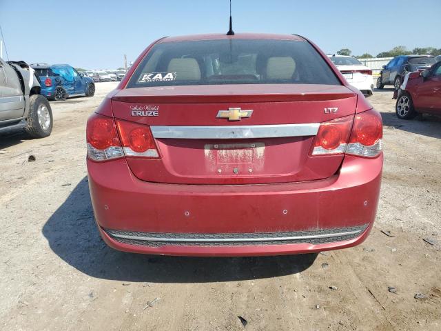 1G1PH5SC6C7380400 - 2012 CHEVROLET CRUZE LTZ RED photo 6