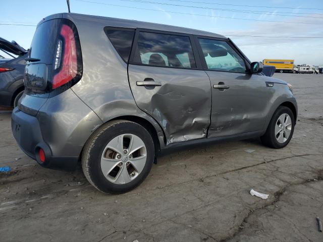 KNDJN2A23E7021201 - 2014 KIA SOUL GRAY photo 3