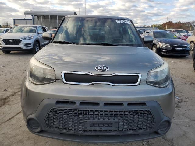 KNDJN2A23E7021201 - 2014 KIA SOUL GRAY photo 5