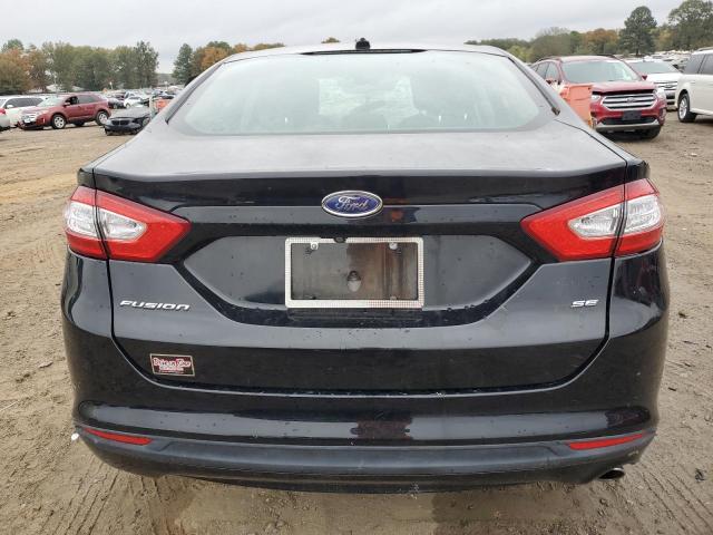 3FA6P0H78GR250691 - 2016 FORD FUSION SE BLACK photo 6