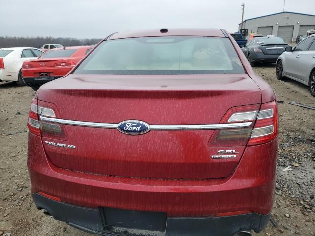 1FAHP2E82DG149876 - 2013 FORD TAURUS SEL RED photo 6