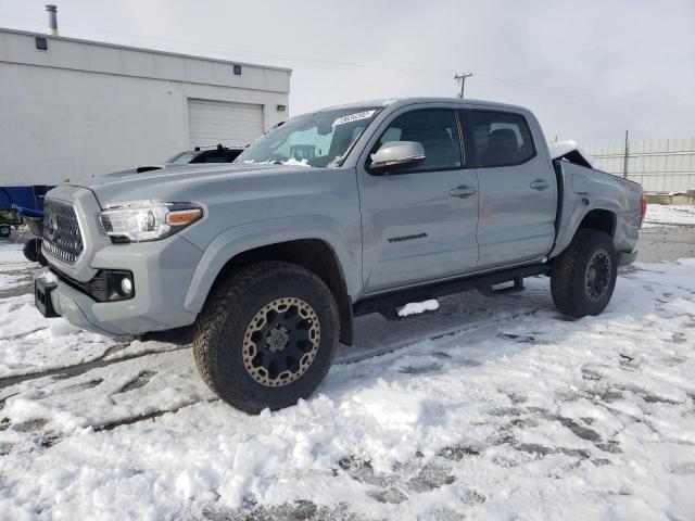 3TMCZ5AN4KM215892 - 2019 TOYOTA TACOMA DOUBLE CAB 灰色 照片 1