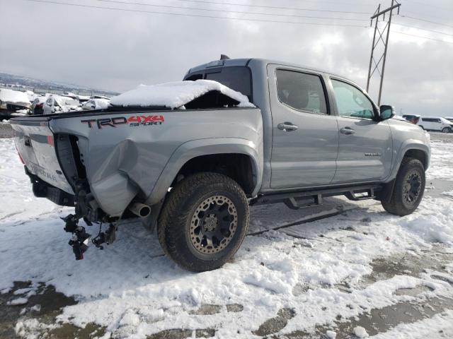 3TMCZ5AN4KM215892 - 2019 TOYOTA TACOMA DOUBLE CAB 灰色 照片 3