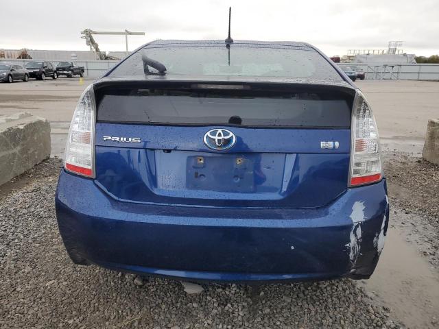 JTDKN3DU7B0262304 - 2011 TOYOTA PRIUS BLUE photo 6