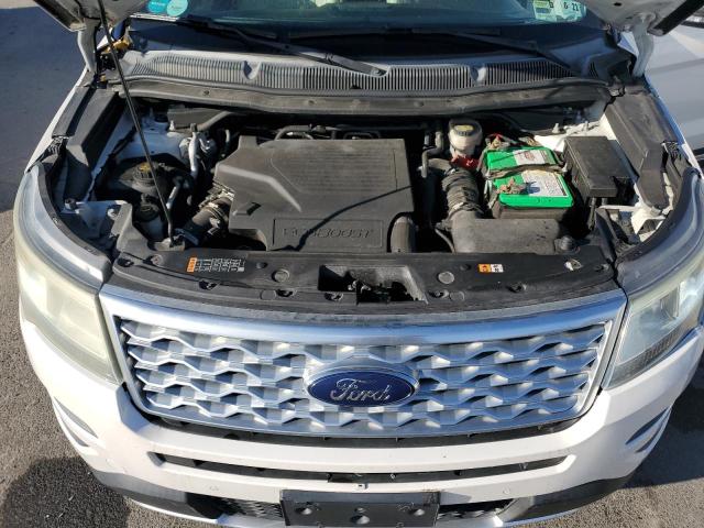 1FM5K8HTXGGA74603 - 2016 FORD EXPLORER PLATINUM WHITE photo 12