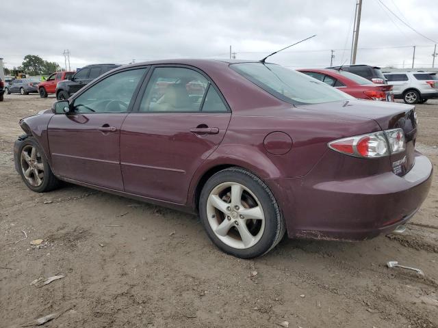 1YVHP80C865M27813 - 2006 MAZDA 6 I MAROON photo 2