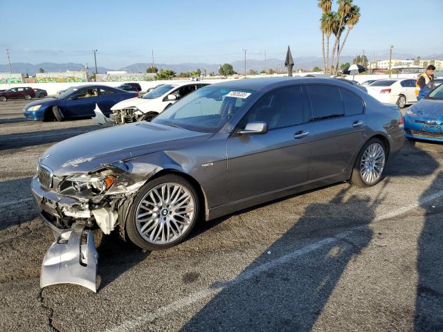 WBAHL83528DT14251 - 2008 BMW 750 I GRAY photo 1