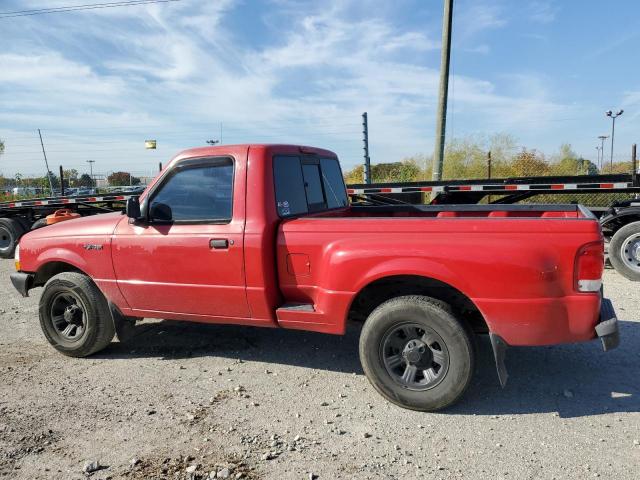 1FTYR10C7YPB17375 - 2000 FORD RANGER RED photo 2