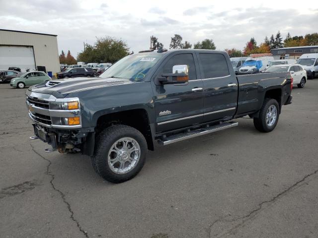 1GC4K1EY1JF178594 - 2018 CHEVROLET SILVERADO K3500 HIGH COUNTRY GRAY photo 1