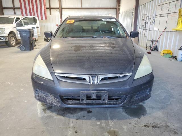 1HGCM56736A025255 - 2006 HONDA ACCORD EX BLUE photo 5