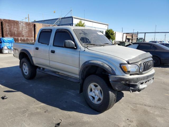 5TEGN92N12Z065536 - 2002 TOYOTA TACOMA DOUBLE CAB PRERUNNER SILVER photo 4