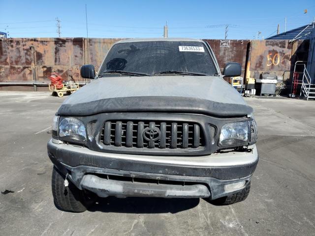 5TEGN92N12Z065536 - 2002 TOYOTA TACOMA DOUBLE CAB PRERUNNER SILVER photo 5