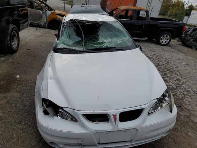 1G2NE52F34C247589 - 2004 PONTIAC GRAND AM SE WHITE photo 5