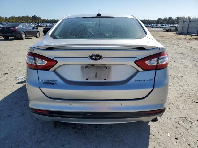 3FA6P0SU2GR169149 - 2016 FORD FUSION TITANIUM PHEV SILVER photo 6