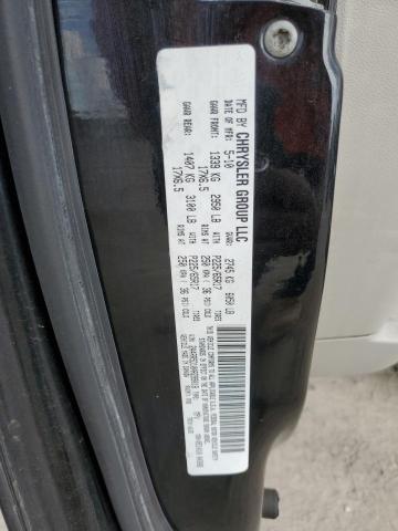 2A4RR5D10AR299018 - 2010 CHRYSLER TOWN & COU TOURING CHARCOAL photo 13