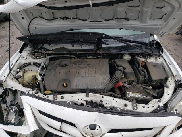 2T1BU4EE7BC682375 - 2011 TOYOTA COROLLA BASE WHITE photo 11
