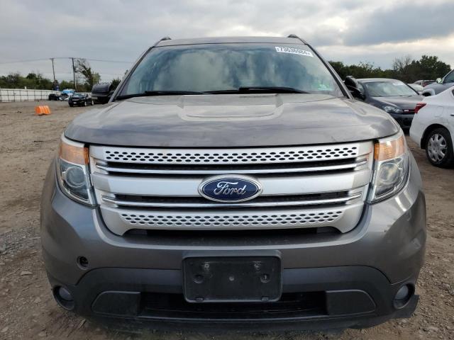 1FMHK8D87CGA03321 - 2012 FORD EXPLORER XLT GRAY photo 5