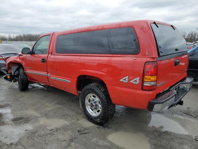 1GTGK24U9YE242804 - 2000 GMC NEW SIERRA K2500 RED photo 2