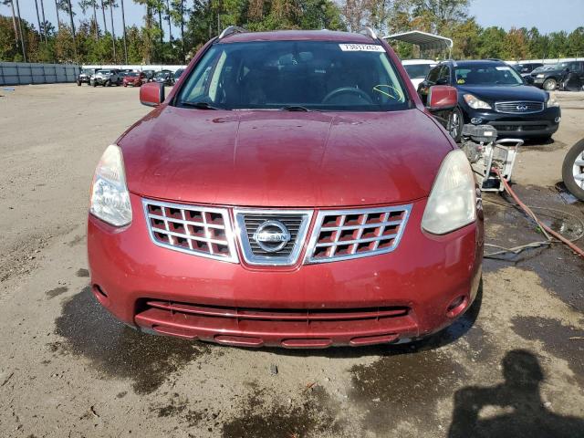 JN8AS58T18W018689 - 2008 NISSAN ROGUE S RED photo 5