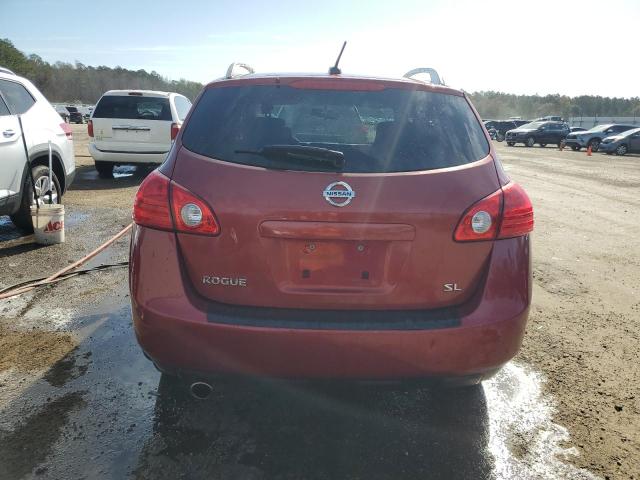 JN8AS58T18W018689 - 2008 NISSAN ROGUE S RED photo 6