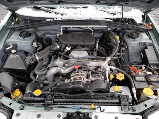 JF1SG67657H719134 - 2007 SUBARU FORESTER 2.5X LL BEAN GREEN photo 11