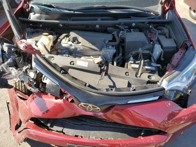 2T3BFREV0JW747188 - 2018 TOYOTA RAV4 LE RED photo 12