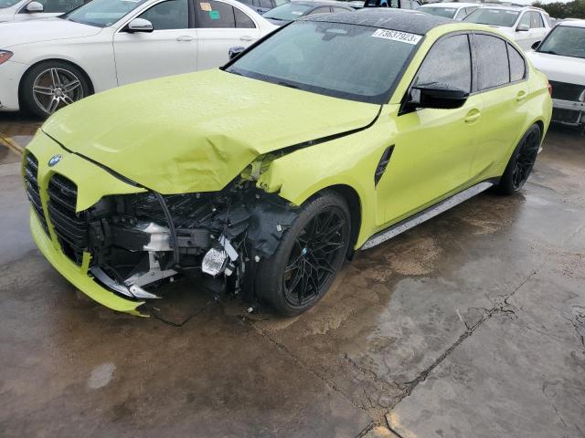 WBS43AY09PFR41532 - 2023 BMW M3 COMPETITION TWO TONE photo 1