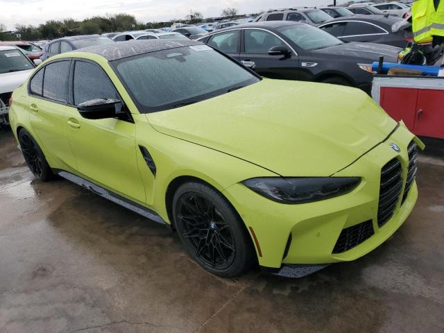 WBS43AY09PFR41532 - 2023 BMW M3 COMPETITION TWO TONE photo 4