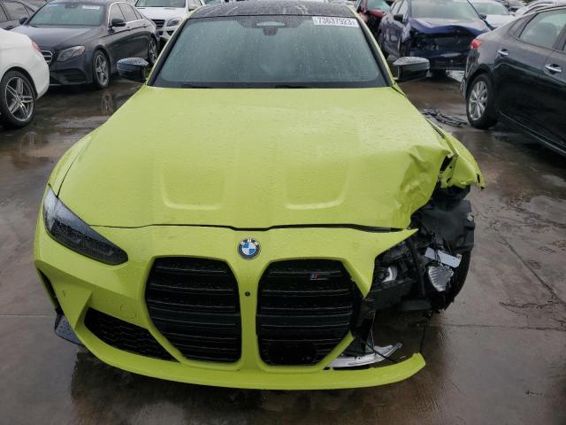 WBS43AY09PFR41532 - 2023 BMW M3 COMPETITION TWO TONE photo 5