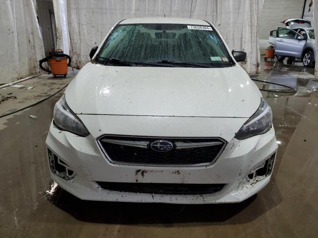 4S3GKAA67K3622680 - 2019 SUBARU IMPREZA WHITE photo 5