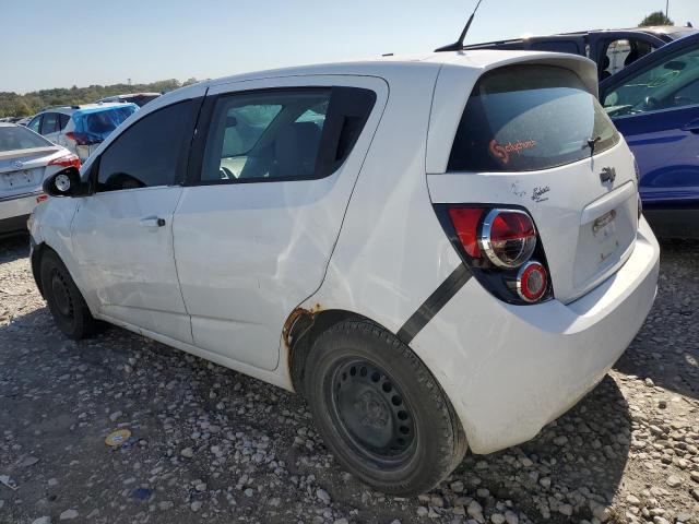 1G1JA6SH7D4130565 - 2013 CHEVROLET SONIC LS WHITE photo 2