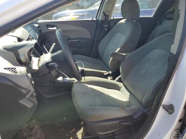 1G1JA6SH7D4130565 - 2013 CHEVROLET SONIC LS WHITE photo 7