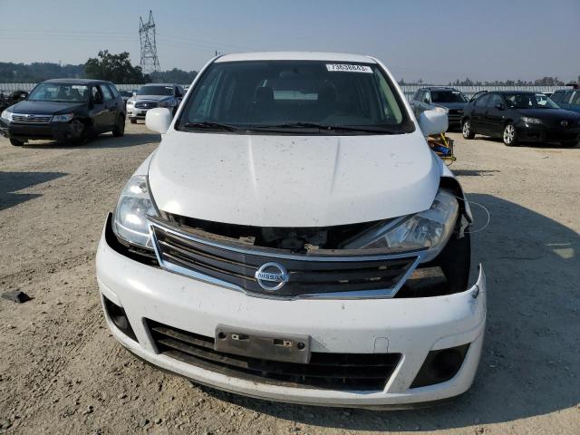 3N1BC1CP6CK293563 - 2012 NISSAN VERSA S WHITE photo 5