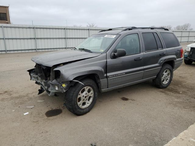 1J4GW48S02C165701 - 2002 JEEP GRAND CHER LAREDO 灰色 照片 1