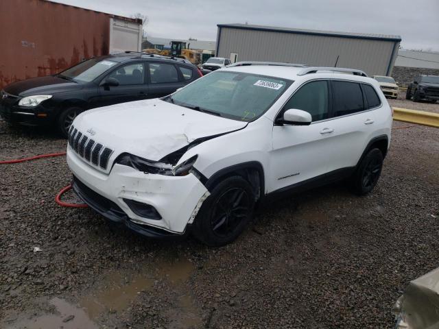 1C4PJLCX1KD340727 - 2019 JEEP CHEROKEE LATITUDE WHITE photo 1