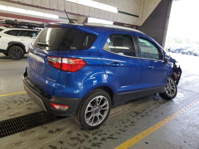 MAJ3S2KE5MC405809 - 2021 FORD ECOSPORT TITANIUM BLUE photo 3