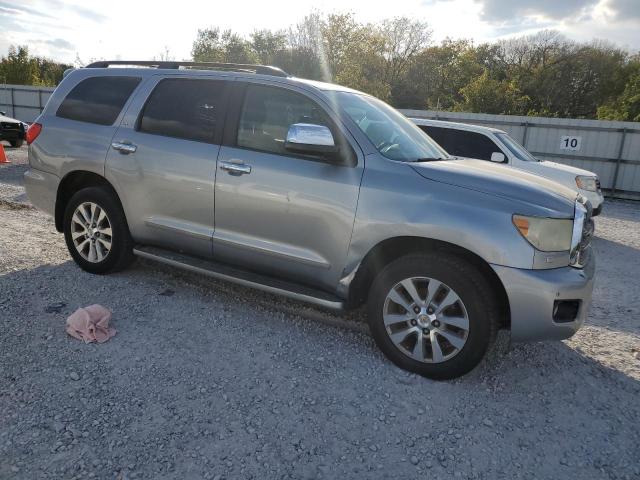 5TDJW5G19AS031261 - 2010 TOYOTA SEQUOIA LIMITED SILVER photo 4