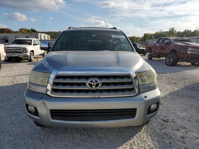5TDJW5G19AS031261 - 2010 TOYOTA SEQUOIA LIMITED SILVER photo 5