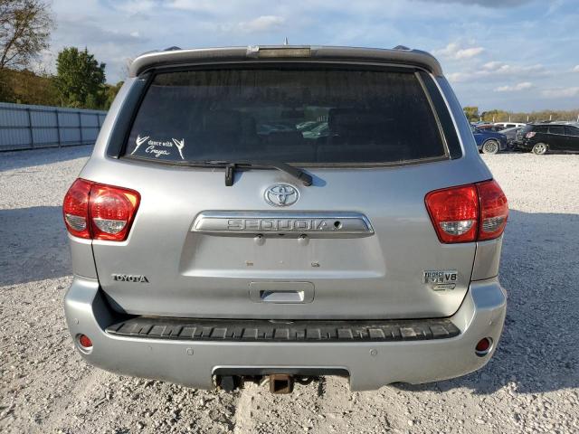 5TDJW5G19AS031261 - 2010 TOYOTA SEQUOIA LIMITED SILVER photo 6