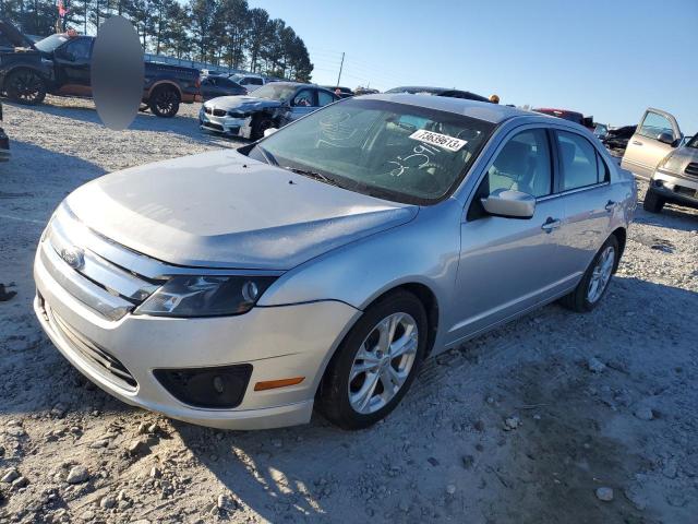 3FAHP0HA7CR112591 - 2012 FORD FUSION SE SILVER photo 1