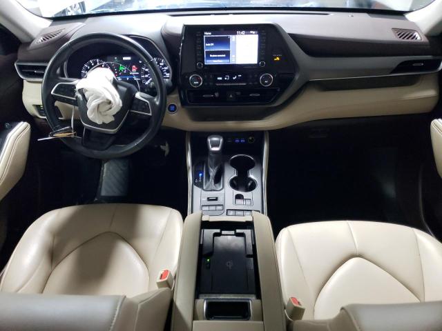 5TDHZRBH4NS560530 - 2022 TOYOTA HIGHLANDER XLE WHITE photo 8