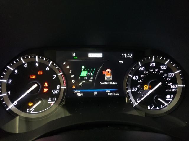 5TDHZRBH4NS560530 - 2022 TOYOTA HIGHLANDER XLE WHITE photo 9