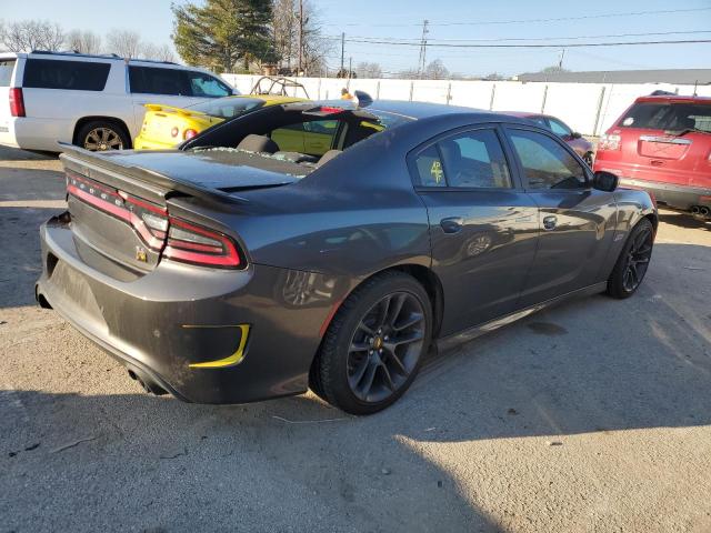 2C3CDXGJ1LH237836 - 2020 DODGE CHARGER SCAT PACK GRAY photo 3