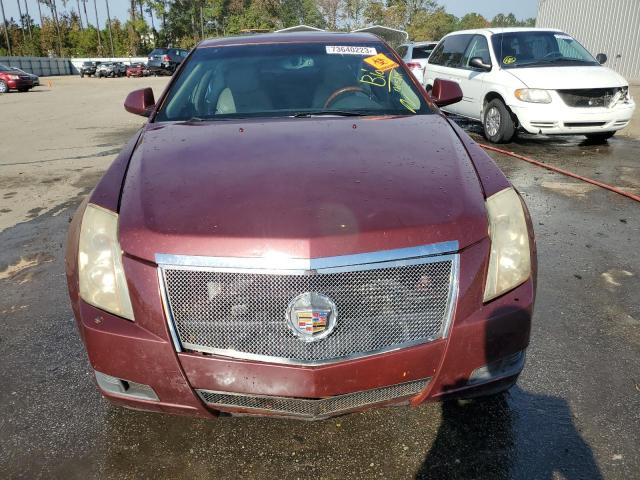 1G6DE5EG8A0149413 - 2010 CADILLAC CTS LUXURY COLLECTION RED photo 5