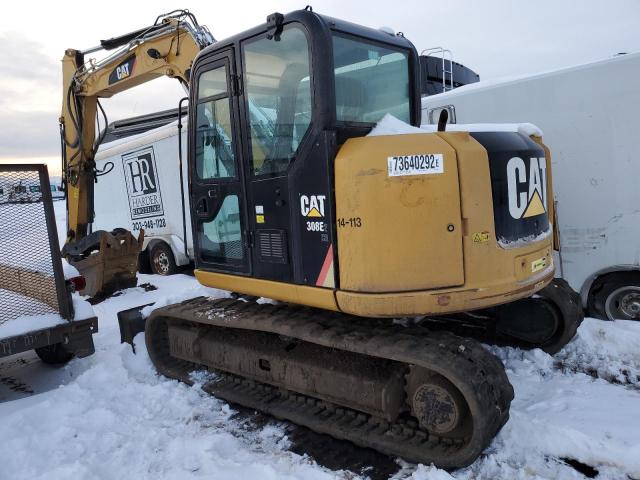 CAT0308EAFJK02108 - 2016 CATERPILLAR EXCAVATOR YELLOW photo 9